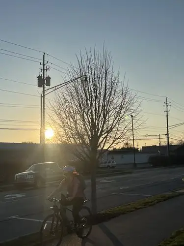 Golden hour rides hit different.